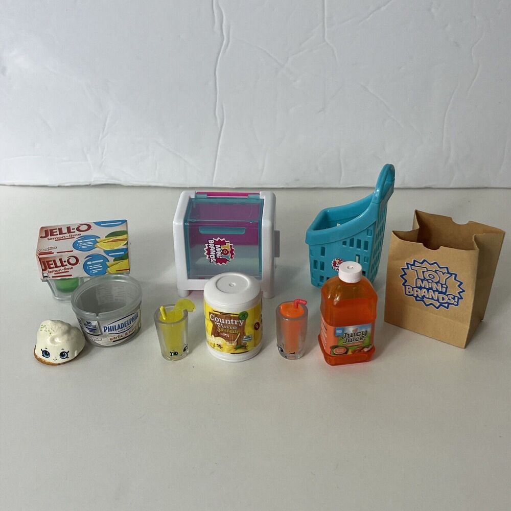 Mini Brands Lot Of  Grocery Store Toys